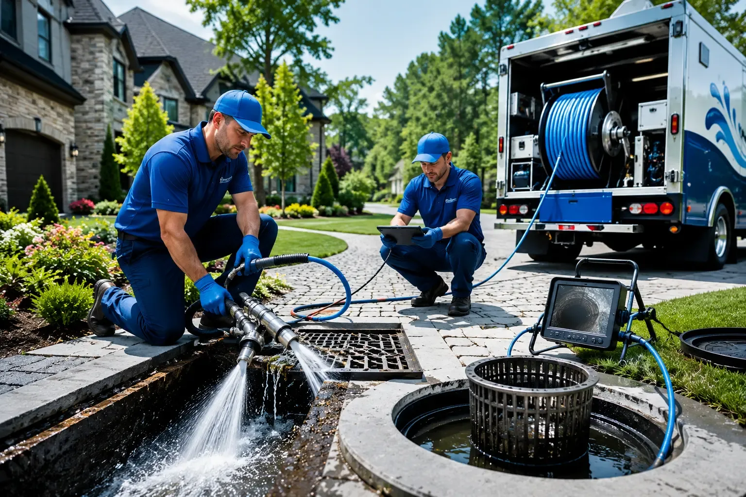 Local outdoor drain cleaning professionals in Henderson, MN